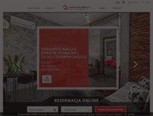 Tablet Screenshot of aparts.com.pl